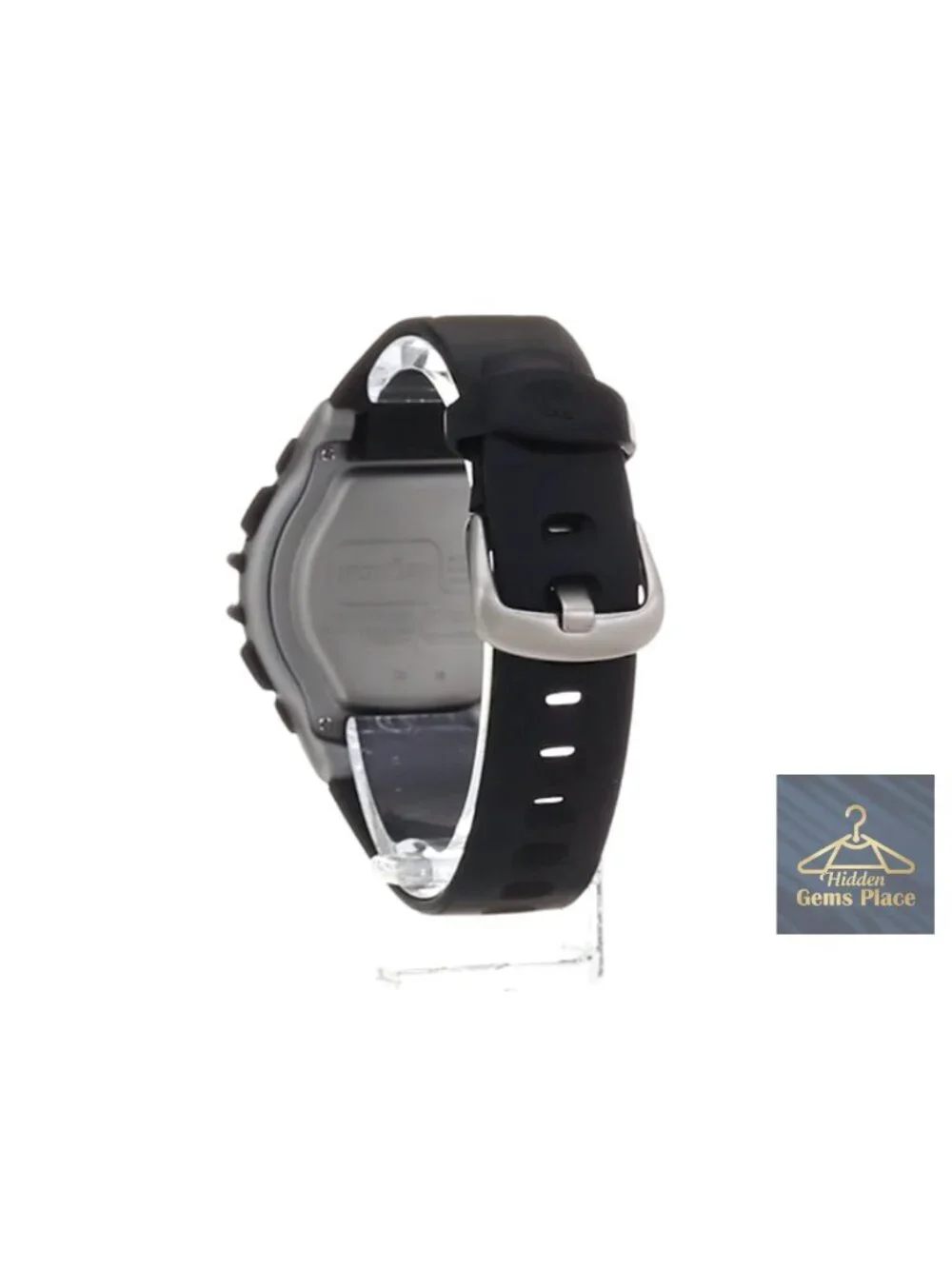 Men's Digital Chronograph Watch 44mm Resin Indiglo Water Resistant